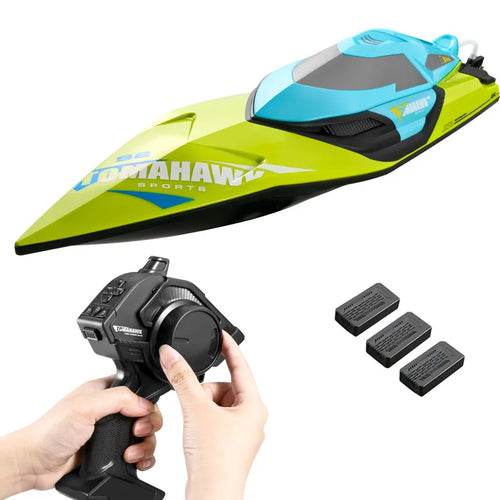 RC High-Speed S2 RC Electric Boat - 70km/h Waterproof Fun! - ToylandEU