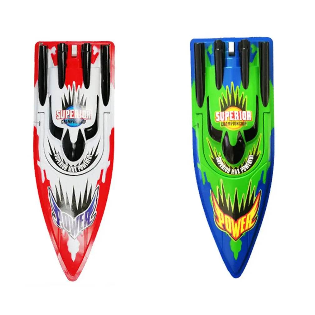 RC High-Speed Twin Motor RC Racing Boat for Kids - Thrilling Water Fun! - ToylandEU