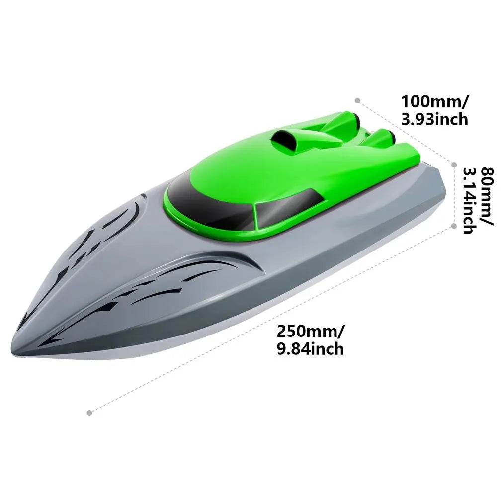 RC High-Speed Waterproof 2.4G RC Boat - Dual Motors & 20KM/h Fun! - ToylandEU