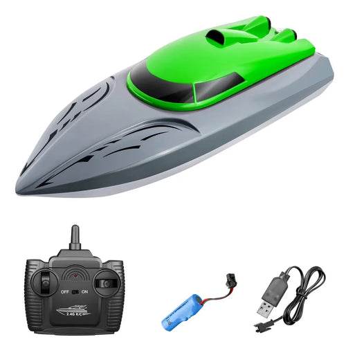 RC High-Speed Waterproof 2.4G RC Boat - Dual Motors & 20KM/h Fun! - ToylandEU