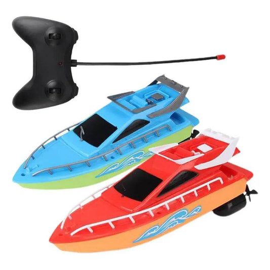 RC High-Speed Waterproof Remote Control Racing Boat for Kids - ToylandEU