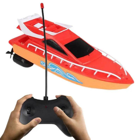 RC High-Speed Waterproof Remote Control Racing Boat for Kids - ToylandEU