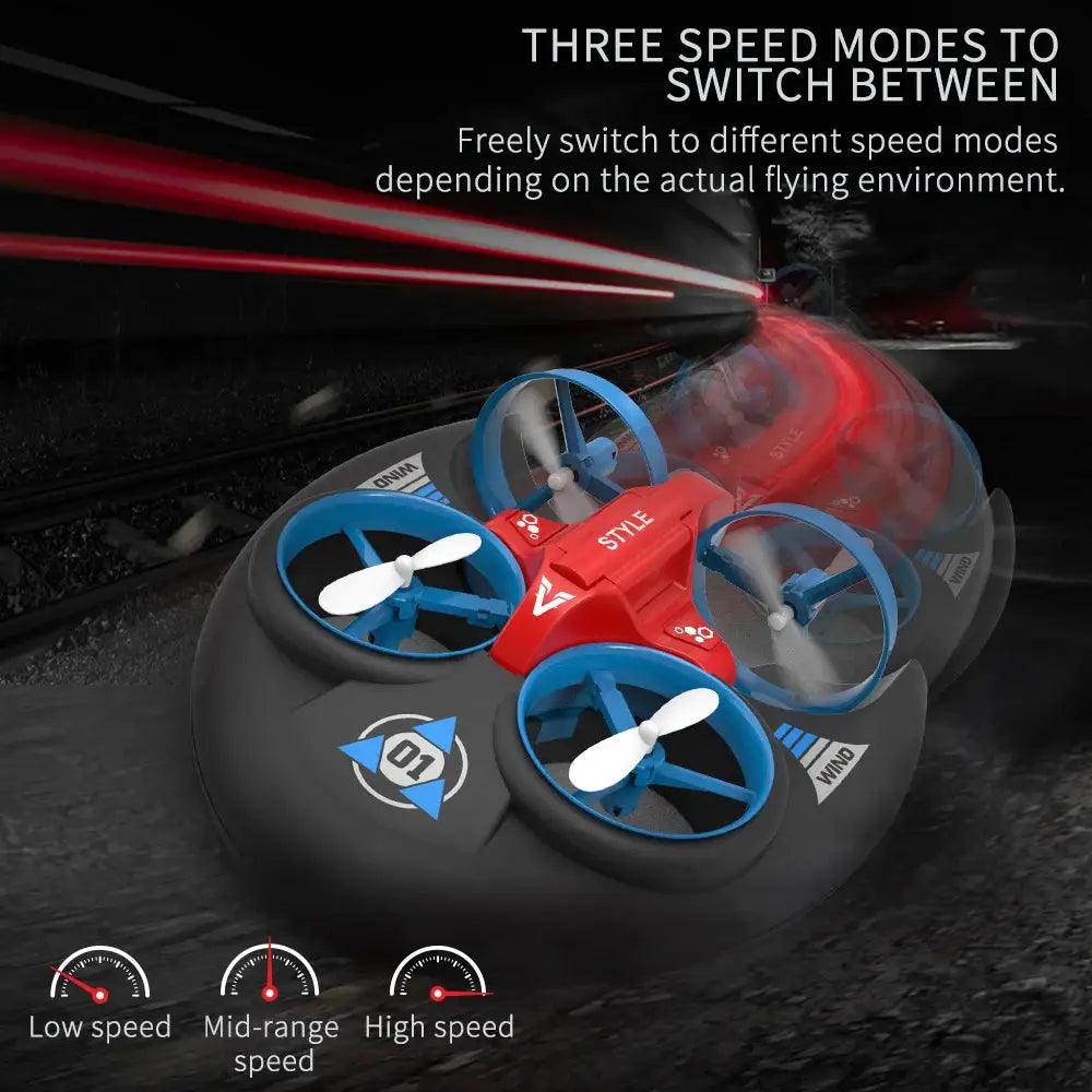  RC Hovercraft Drone Three In One Water Land Air Toy -  ToylandEU™