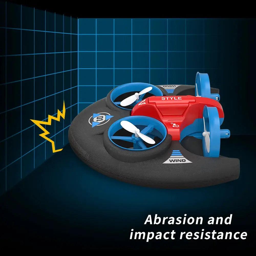  RC Hovercraft Drone Three In One Water Land Air Toy -  ToylandEU™