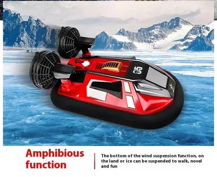  RC High-Speed 2.4g Amphibious RC Hovercraft - 4-Way Simulation Speedboat for Kids' Outdoor Fun -  ToylandEU™
