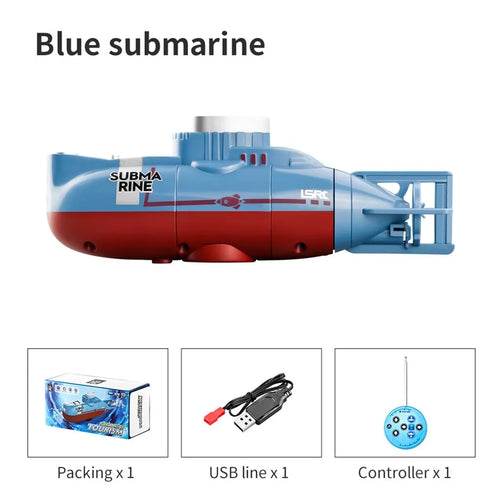 RC Immersive Mini RC Submarine - Waterproof Adventure for Kids - ToylandEU