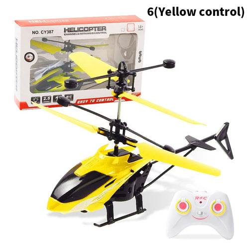 RC Induction Remote Control Helicopter Toy - Fun Dual-Channel Flight Experience - ToylandEU
