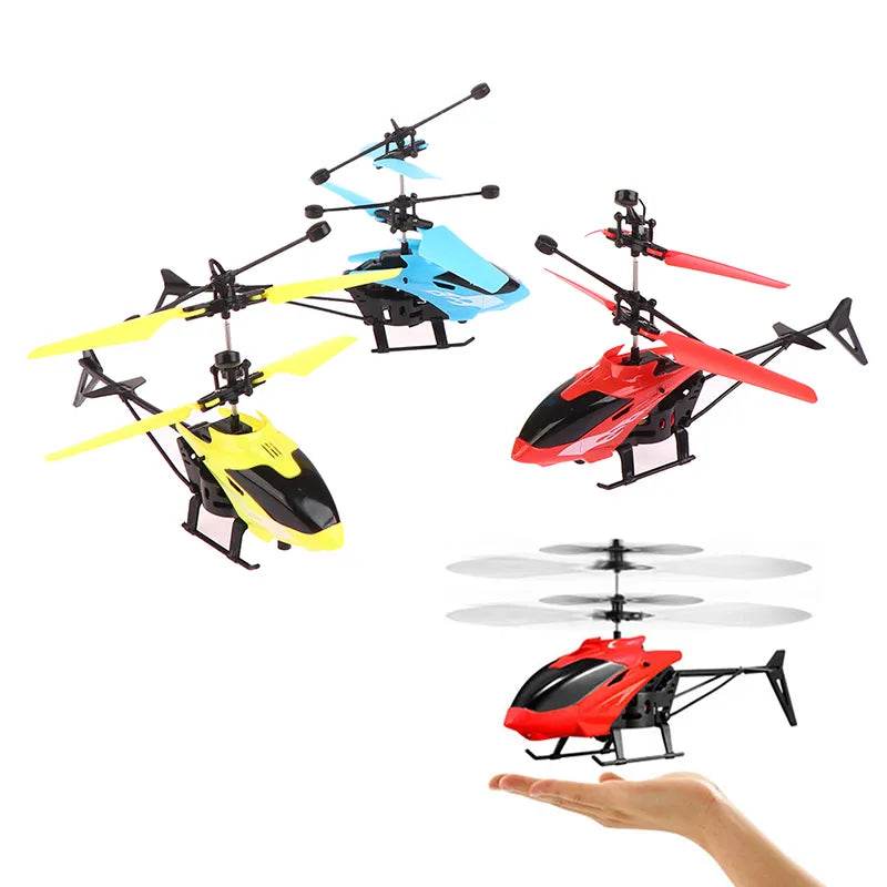 RC Induction Remote Control Helicopter Toy - Fun Dual-Channel Flight Experience - ToylandEU