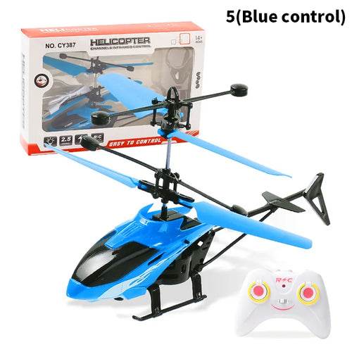 RC Induction Remote Control Helicopter Toy - Fun Dual-Channel Flight Experience - ToylandEU