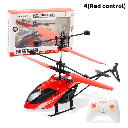 RC Induction Remote Control Helicopter Toy - Fun Dual-Channel Flight Experience - ToylandEU