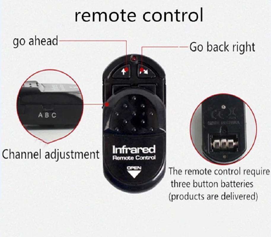 RC Infrared Remote-Controlled Creepy Crawly Insect Prank Toy for Thrills - ToylandEU