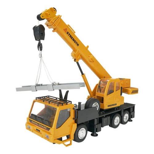 RC Interactive Remote-Control Crane Truck - Fun Engineering Toy for Kids - ToylandEU