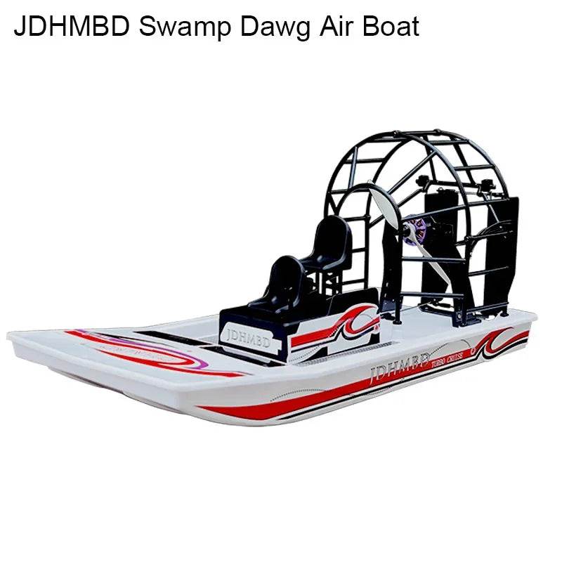 RC JDHMBD GARTT High-Speed Swamp Dawg RC Boat - Turbo Cruise Brushless Remote Control 2-Channel Watercraft - ToylandEU