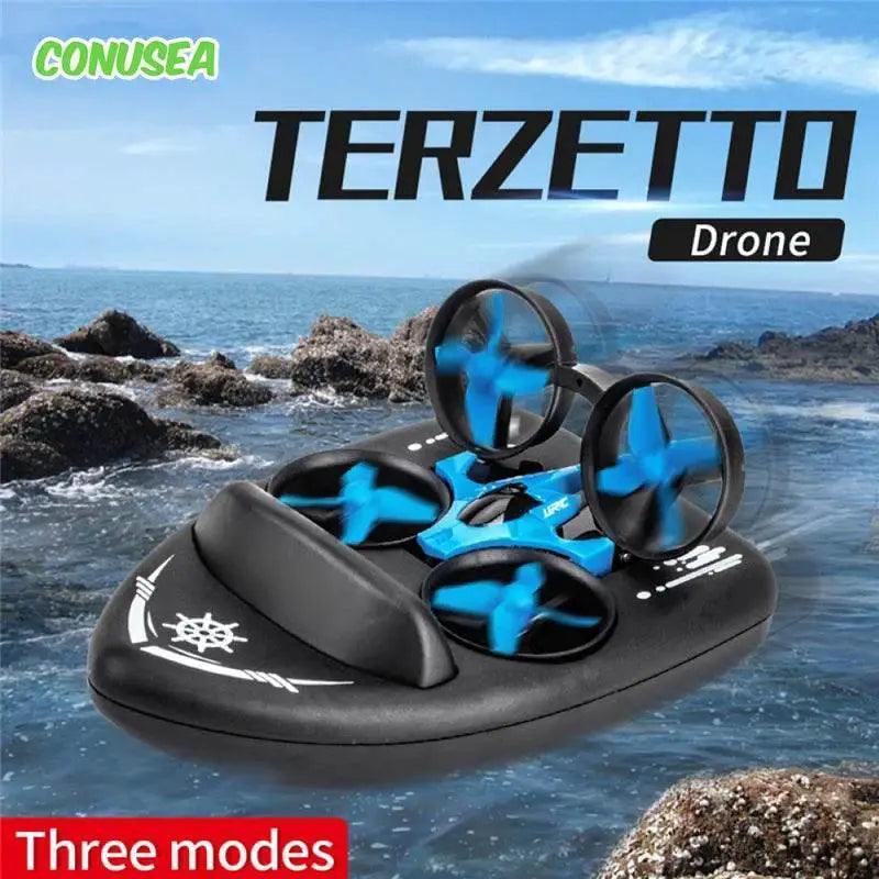  RC JJRC H36F 3-in-1 EPP Flying Boat and Land RC Quadcopter Drone with Detachable Design and One Key Return - RTF Toys for Kids and Boys Gift -  ToylandEU™