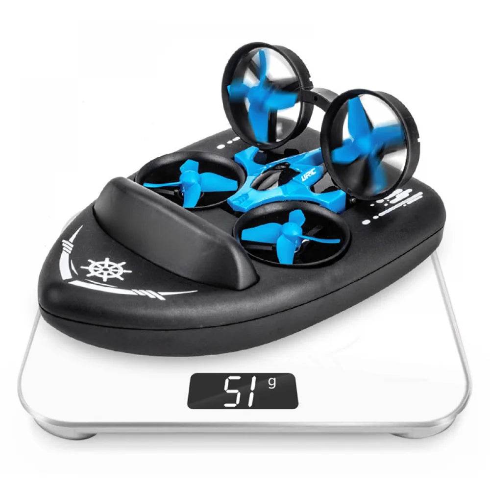 RC JJRC H36F 3-in-1 EPP Flying Boat and Land RC Quadcopter Drone with Detachable Design and One Key Return - RTF Toys for Kids and Boys Gift - ToylandEU