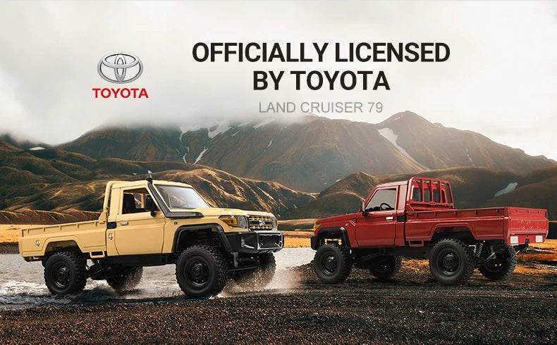 RC JJRC MN82 1:12 Scale 4x4 Remote Control Pickup Truck with LED Lights - Simulation Model for Kids & Hobbyists - ToylandEU