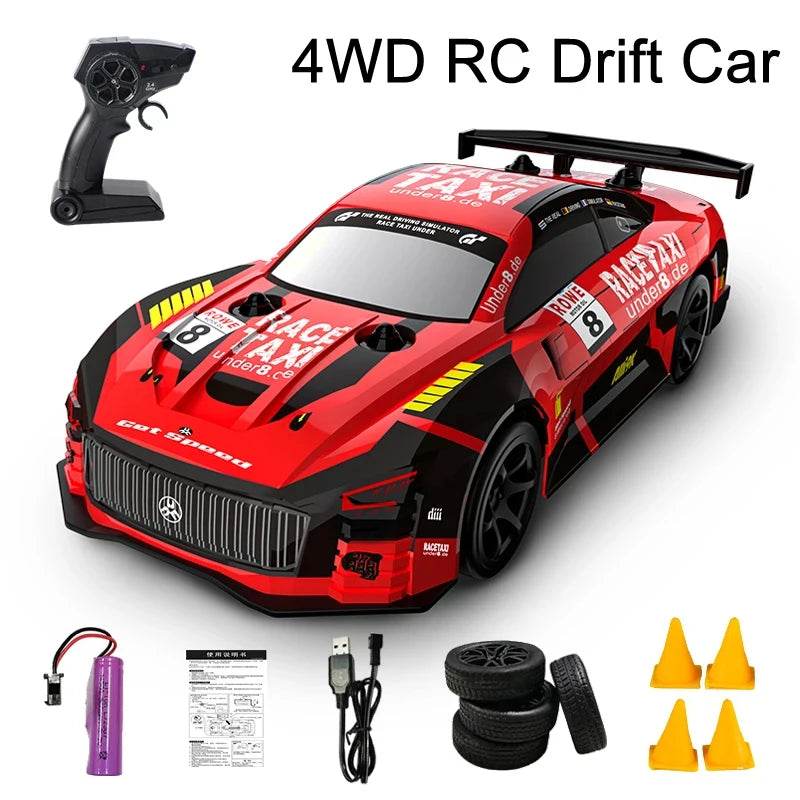 RC JJRC Q165 1:18 Scale 4WD Remote Control Drift Racing Car - Perfect Christmas Gift for Kids - ToylandEU