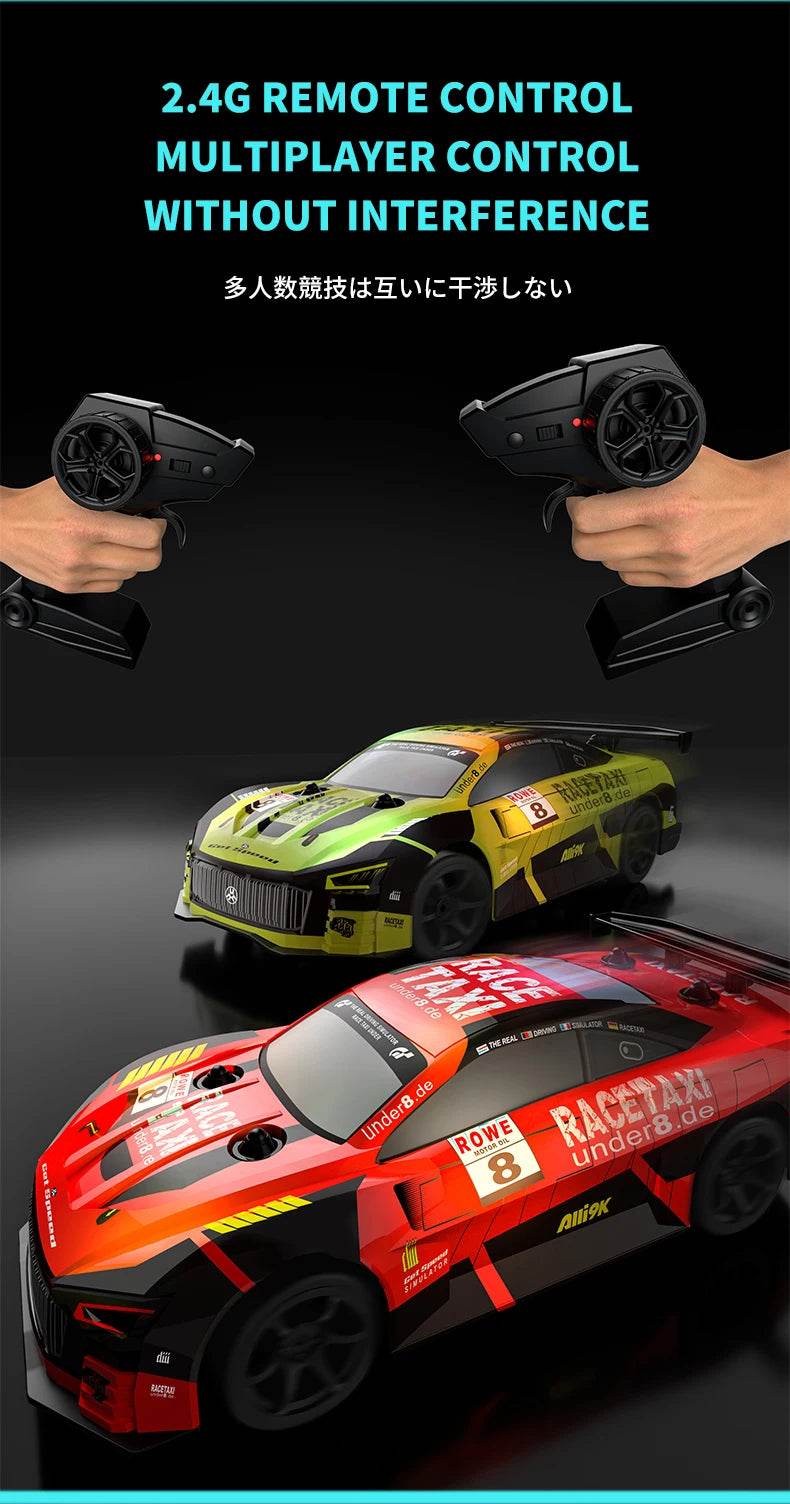 RC JJRC Q165 1:18 Scale 4WD Remote Control Drift Racing Car - Perfect Christmas Gift for Kids - ToylandEU