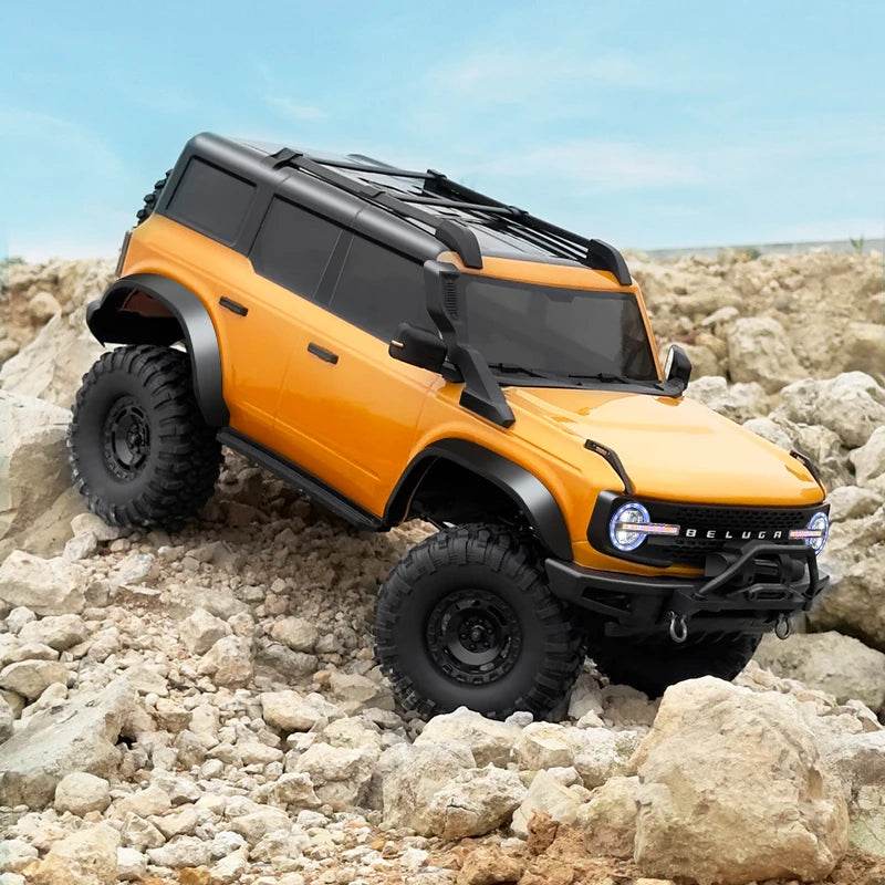 RC JMRC HB-R1001 1/10 Scale 4WD Electric RC Crawler Truck with 2.4GHz Remote Control for Climbing Adventures - ToylandEU