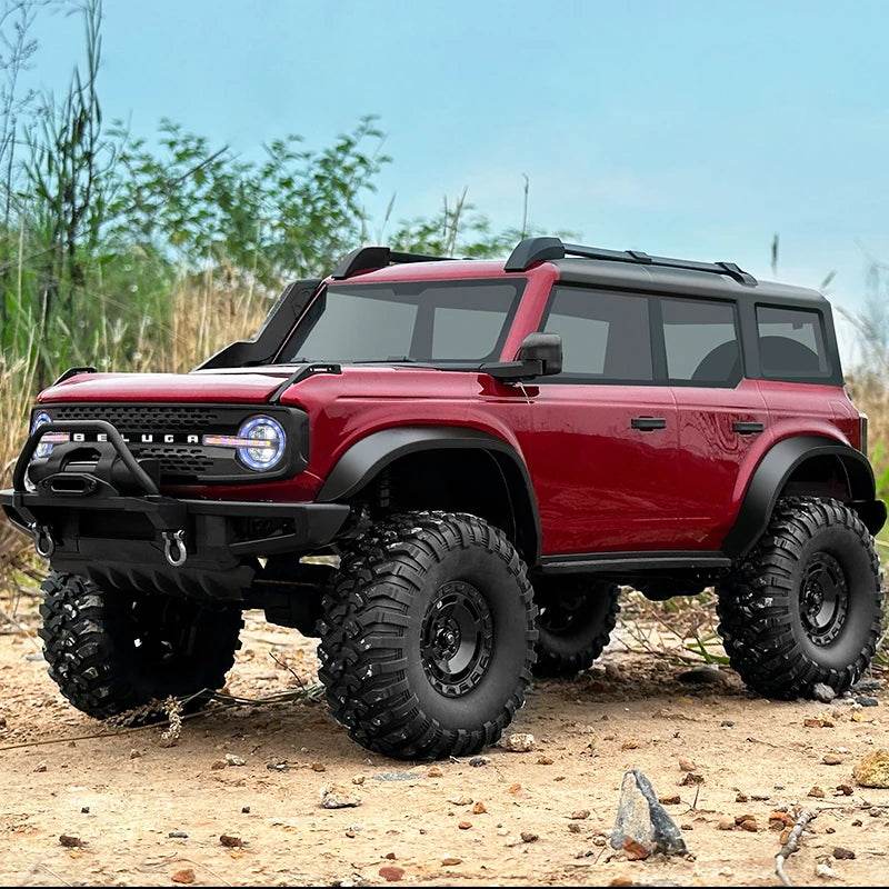 RC JMRC HB-R1001 1/10 Scale 4WD Electric RC Crawler Truck with 2.4GHz Remote Control for Climbing Adventures - ToylandEU