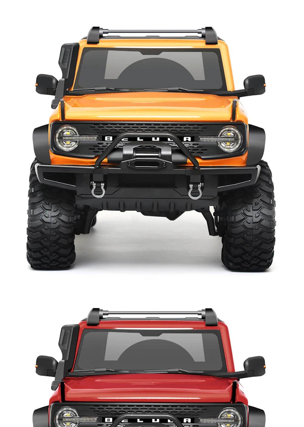 RC JMRC HB-R1001 1/10 Scale 4WD Electric RC Crawler Truck with 2.4GHz Remote Control for Climbing Adventures - ToylandEU