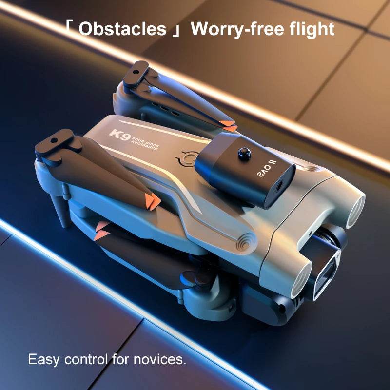 RC K9 Pro 4K Dual Camera RC Drone with Optical Flow & Smart Features - ToylandEU