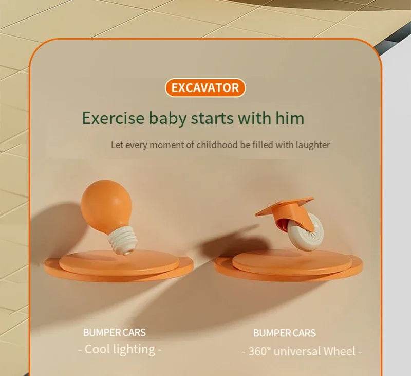 RC Kids Remote Control Electric Bumper Car - Drifting Rotating Kart for Indoor and Outdoor Fun - Safe Toy for Boys and Girls - ToylandEU