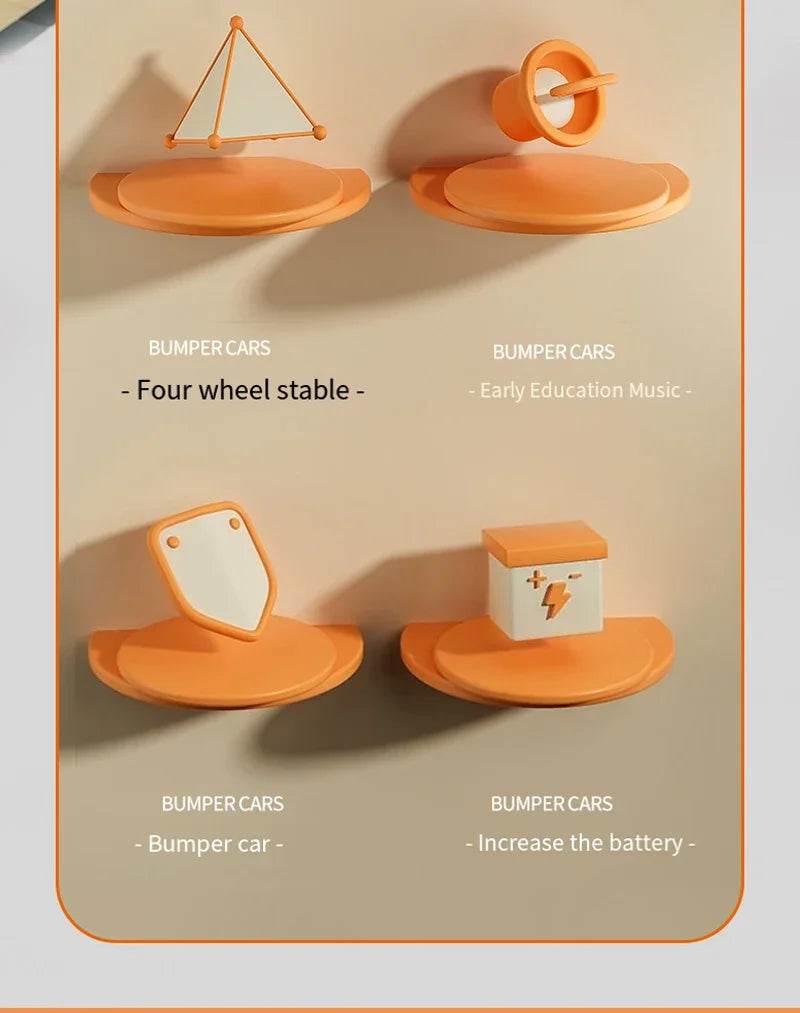 RC Kids Remote Control Electric Bumper Car - Drifting Rotating Kart for Indoor and Outdoor Fun - Safe Toy for Boys and Girls - ToylandEU