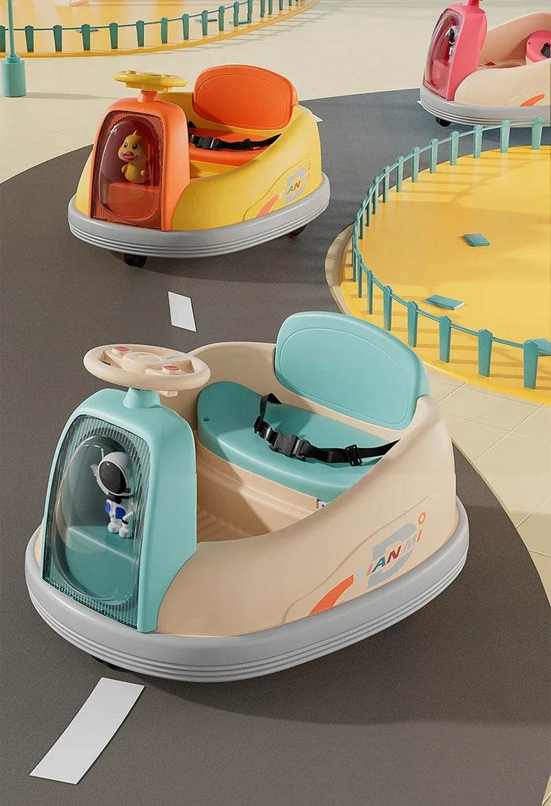 RC Kids Remote Control Electric Bumper Car - Drifting Rotating Kart for Indoor and Outdoor Fun - Safe Toy for Boys and Girls - ToylandEU