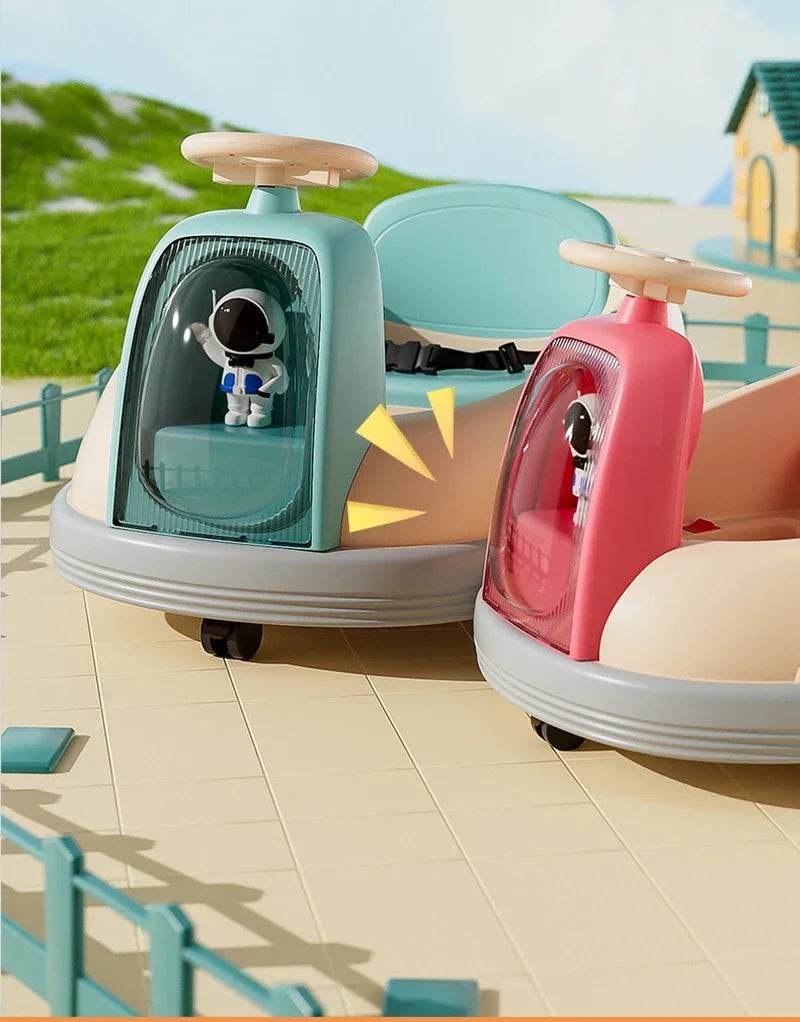 RC Kids Remote Control Electric Bumper Car - Drifting Rotating Kart for Indoor and Outdoor Fun - Safe Toy for Boys and Girls - ToylandEU