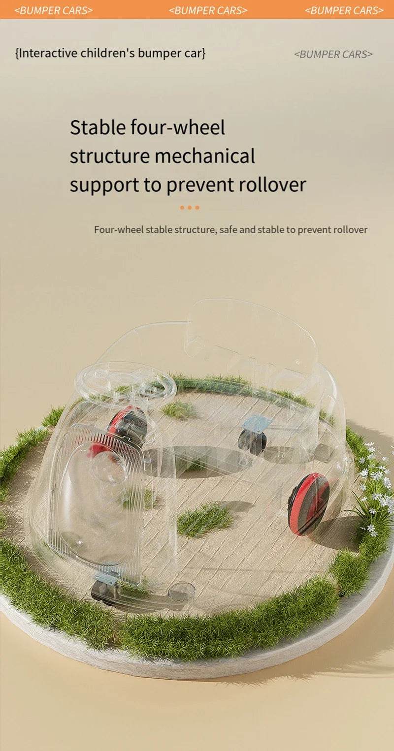 RC Kids Remote Control Electric Bumper Car - Drifting Rotating Kart for Indoor and Outdoor Fun - Safe Toy for Boys and Girls - ToylandEU