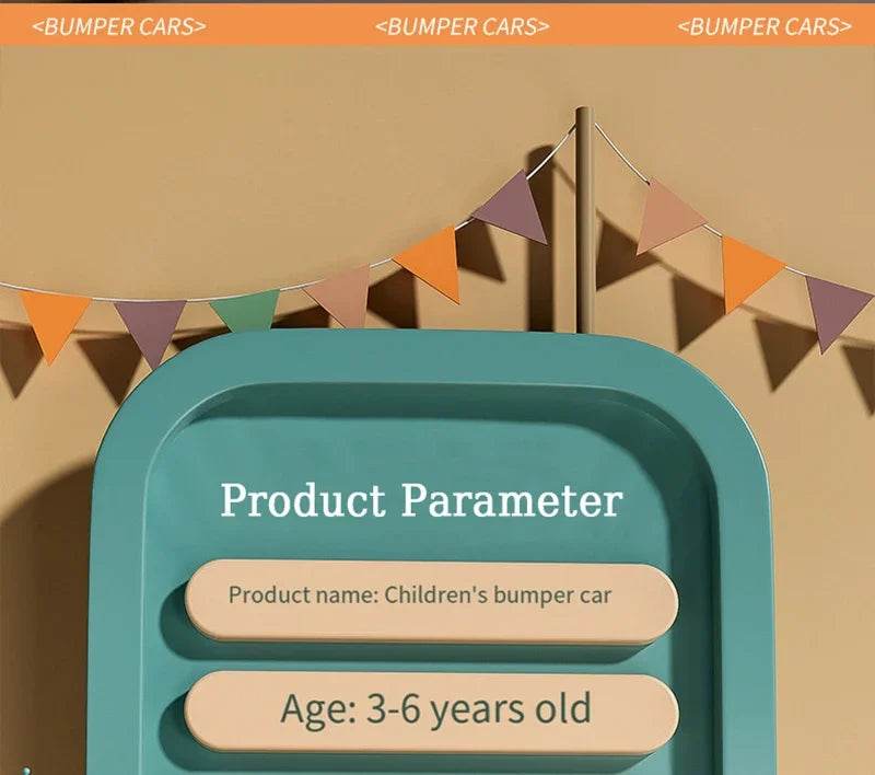 RC Kids Remote Control Electric Bumper Car - Drifting Rotating Kart for Indoor and Outdoor Fun - Safe Toy for Boys and Girls - ToylandEU