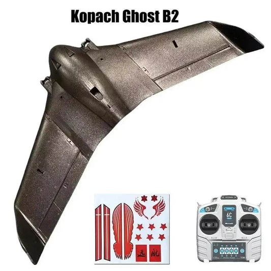 RC Kopach Ghost B2 950mm FPV Delta Wing Remote Control Aircraft for Outdoor Fun - ToylandEU