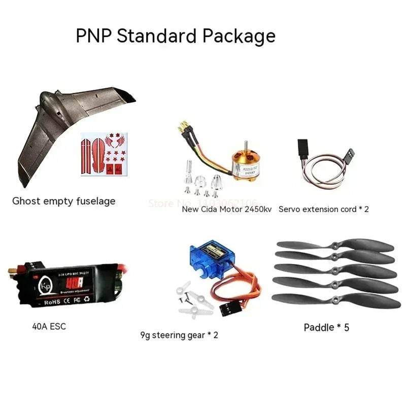 RC Kopach Ghost B2 950mm FPV Delta Wing Remote Control Aircraft for Outdoor Fun - ToylandEU