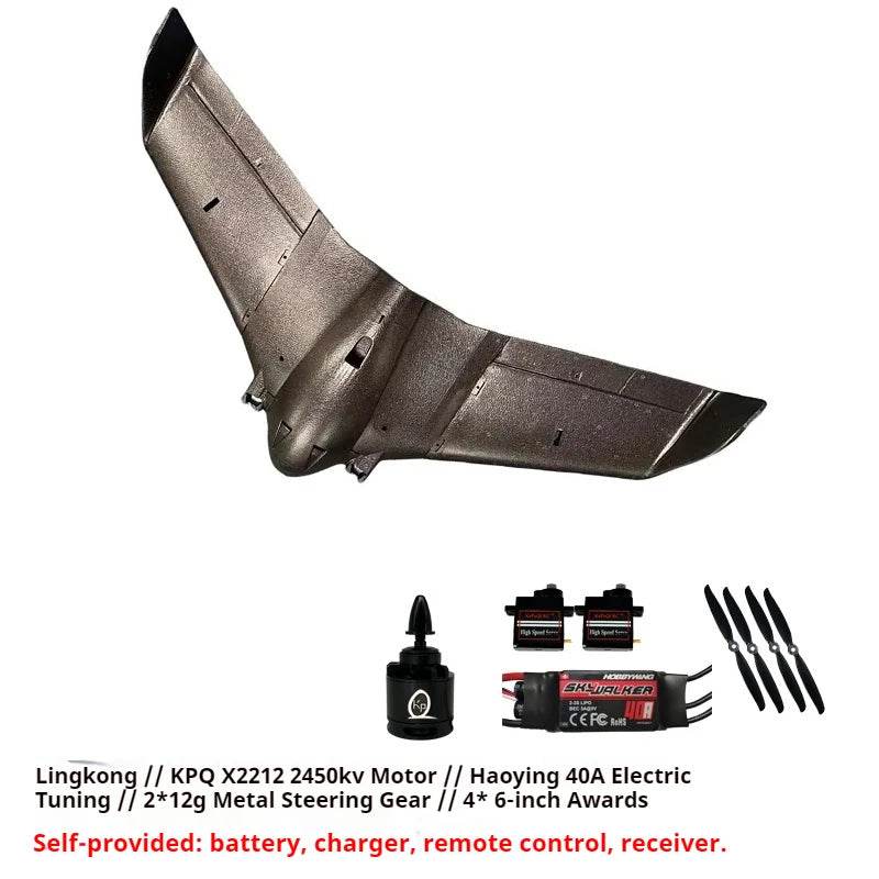 RC Kopach Ghost B2 950mm FPV Delta Wing Remote Control Aircraft for Outdoor Fun - ToylandEU