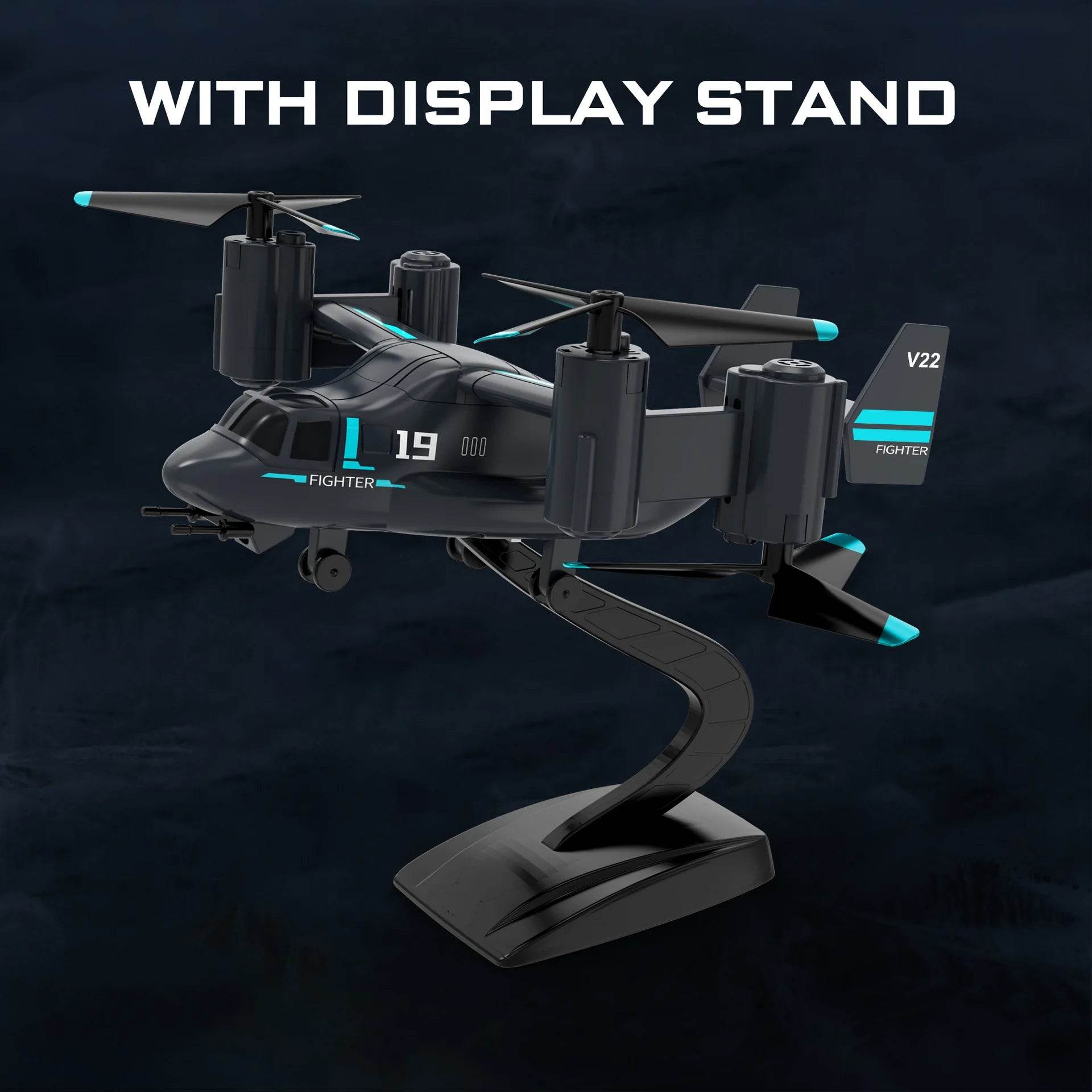 RC LM19 WiFi FPV Quadcopter Drone with 480P Camera - Remote Control Helicopter for Kids and Beginners - ToylandEU