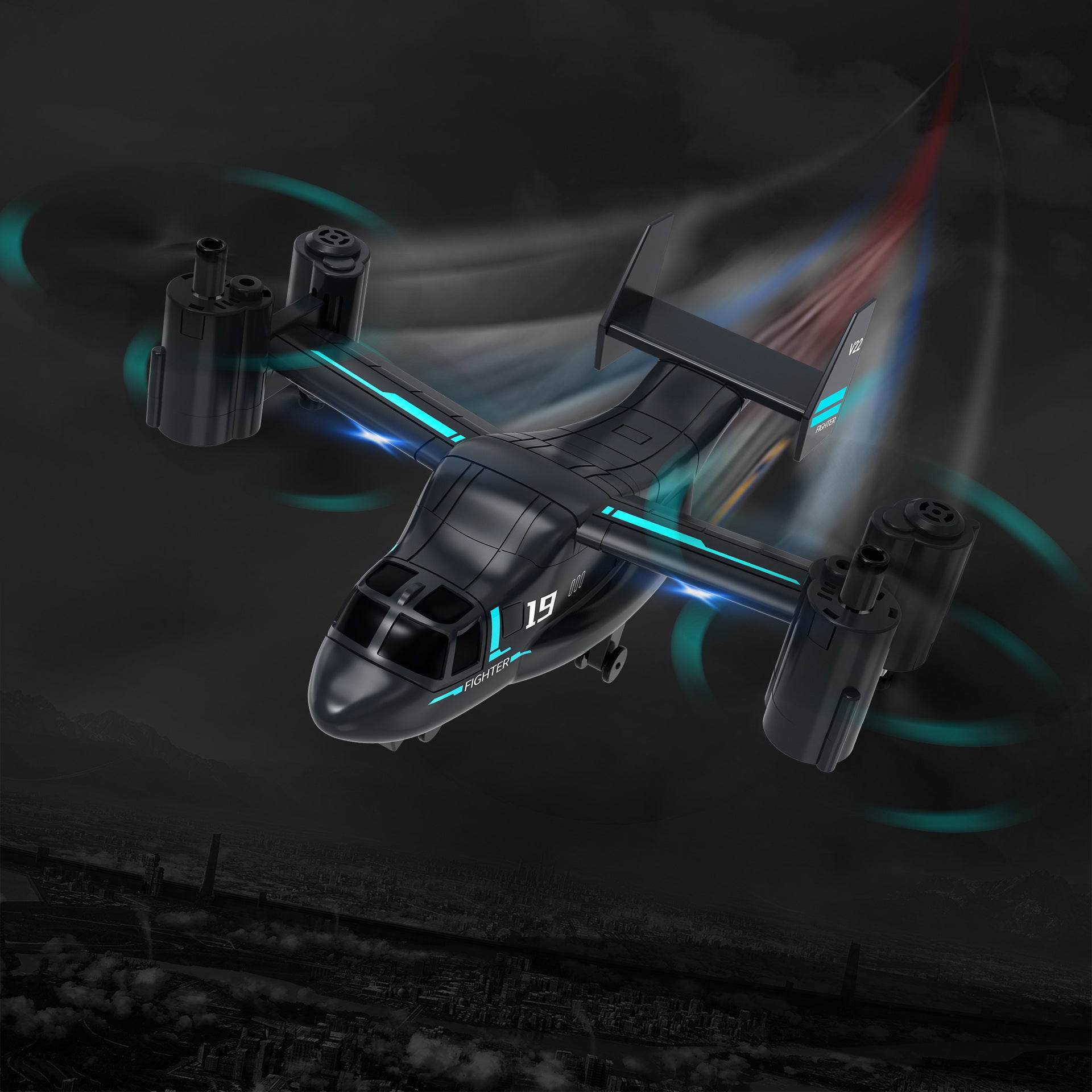 RC LM19 WiFi FPV Quadcopter Drone with 480P Camera - Remote Control Helicopter for Kids and Beginners - ToylandEU