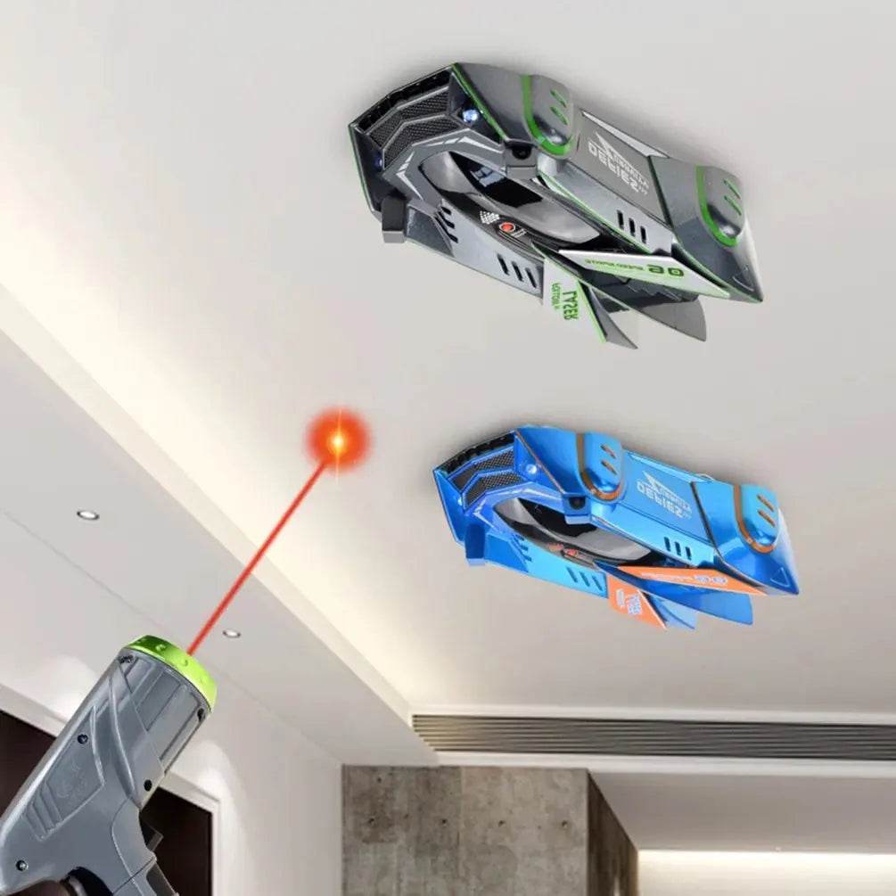 RC Laser-Tracking RC Stunt Car: Wall & Ceiling Climber for Kids - ToylandEU