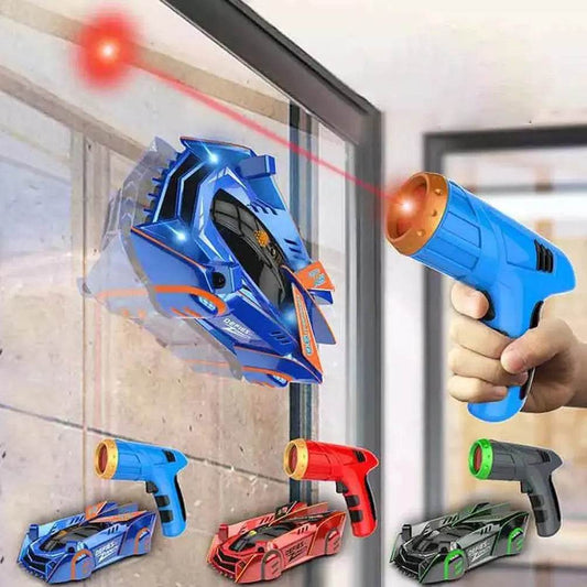 RC Laser-Tracking RC Stunt Car: Wall & Ceiling Climber for Kids - ToylandEU