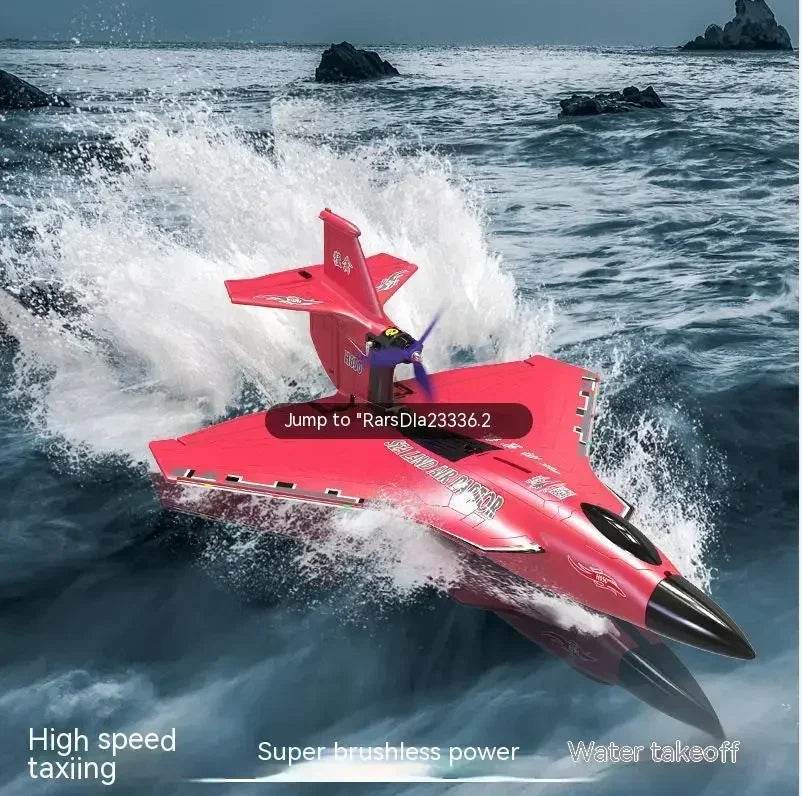 RC Lightweight and Crash-Resistant Raptor H650 All-Terrain Remote-Controlled Aircraft for Water, Land, and Air Fun - ToylandEU