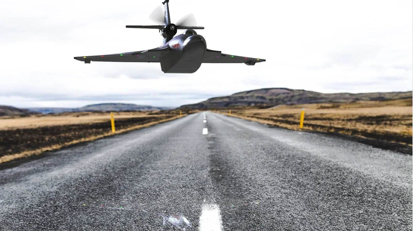 RC Lightweight and Crash-Resistant Raptor H650 All-Terrain Remote-Controlled Aircraft for Water, Land, and Air Fun - ToylandEU