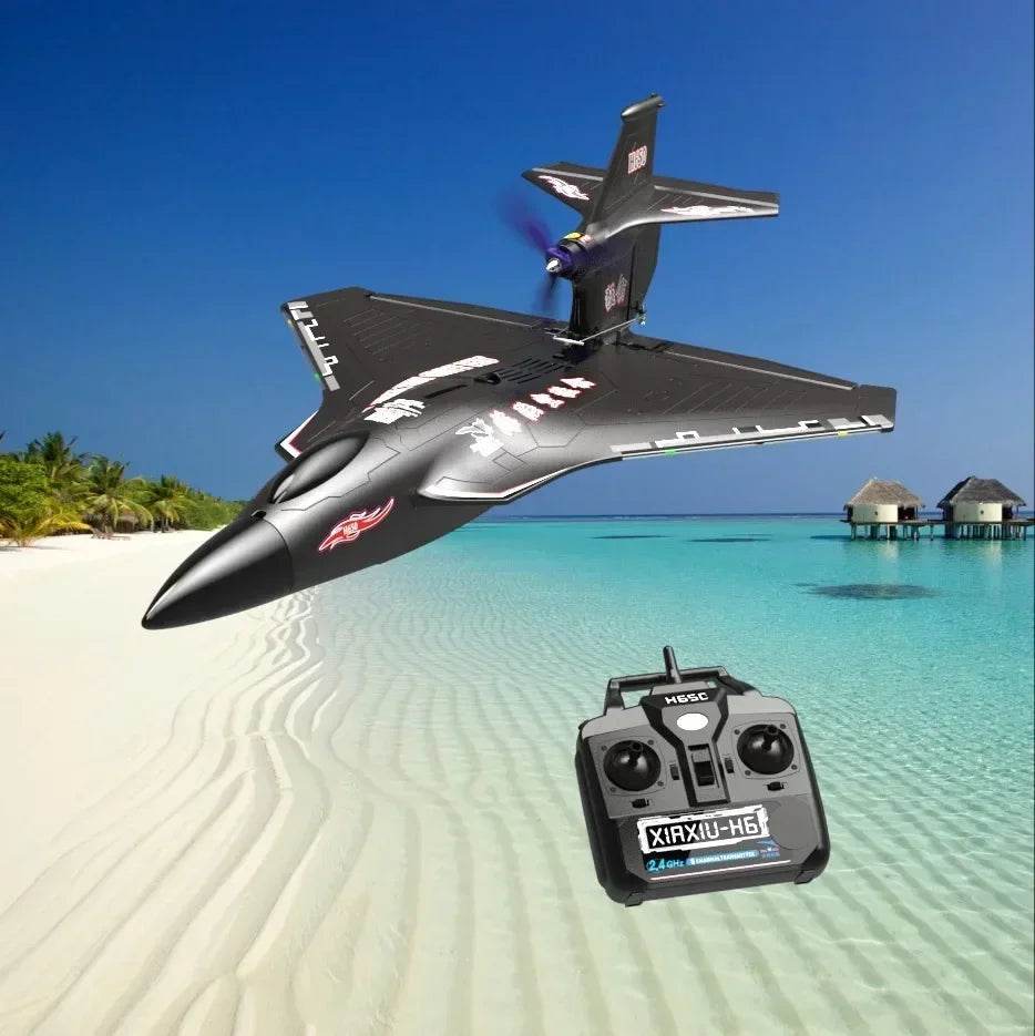 RC Lightweight and Crash-Resistant Raptor H650 All-Terrain Remote-Controlled Aircraft for Water, Land, and Air Fun - ToylandEU