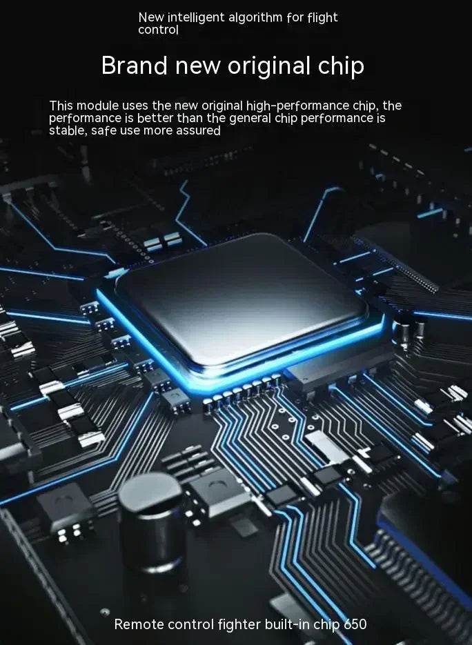 RC Lightweight and Crash-Resistant Raptor H650 All-Terrain Remote-Controlled Aircraft for Water, Land, and Air Fun - ToylandEU