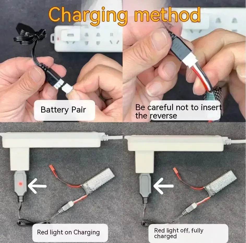 RC Lightweight and Crash-Resistant Raptor H650 All-Terrain Remote-Controlled Aircraft for Water, Land, and Air Fun - ToylandEU