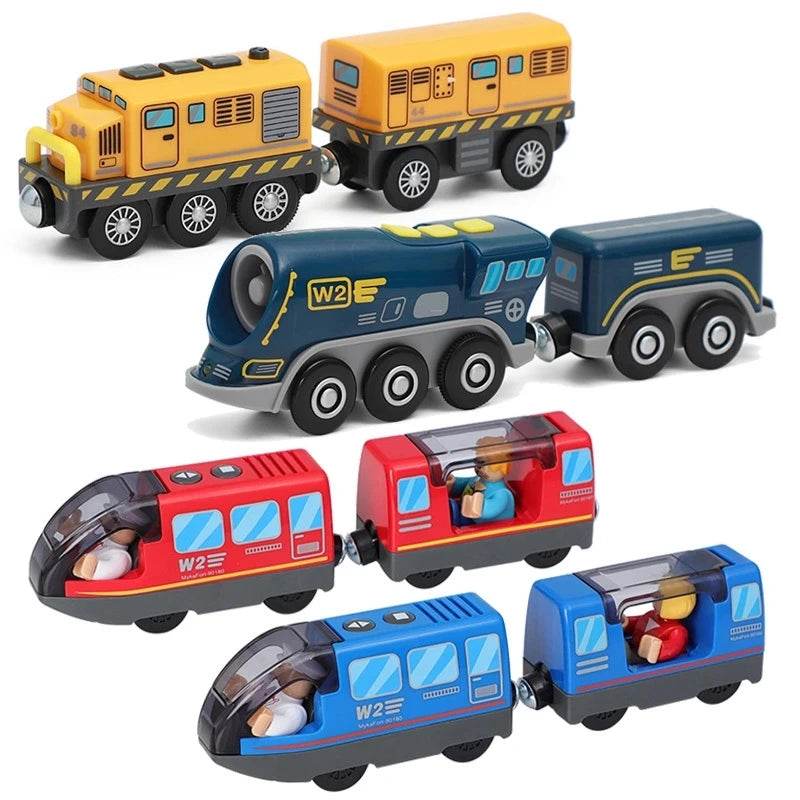 RC Magnetic Diecast Electric Train Set with RC Features for Kids - ToylandEU