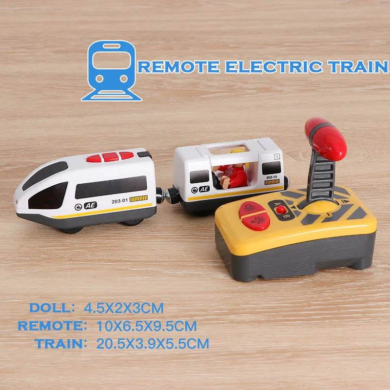 RC Magnetic RC Electric Train Set for Kids - Diecast Locomotive Fun - ToylandEU