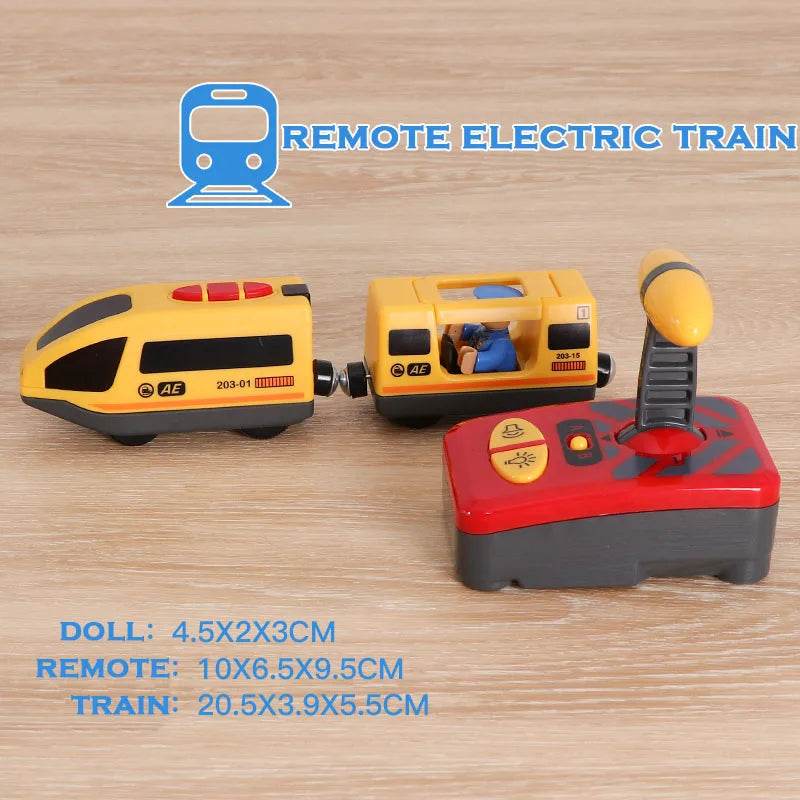 RC Magnetic RC Electric Train Set for Kids - Diecast Locomotive Fun - ToylandEU