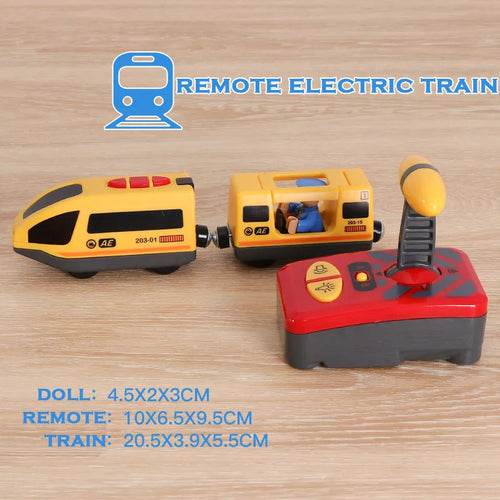 RC Magnetic RC Electric Train Set for Kids - Diecast Locomotive Fun - ToylandEU