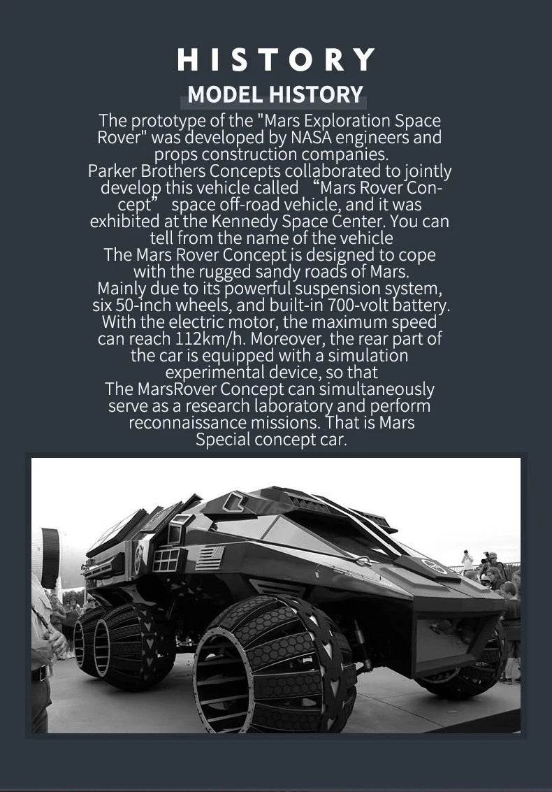 RC Mars Rover Remote Control Adventure Car - Off-Road Climbing Vehicle for Kids - ToylandEU