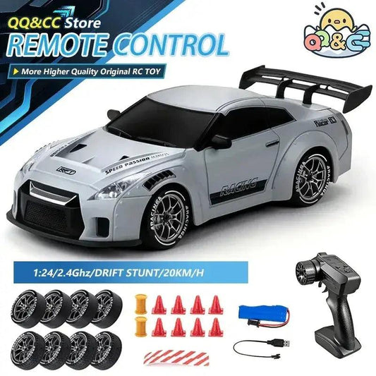  RC Mini Car Drift 4 Channel Indoor Remote Light Set -  ToylandEU™